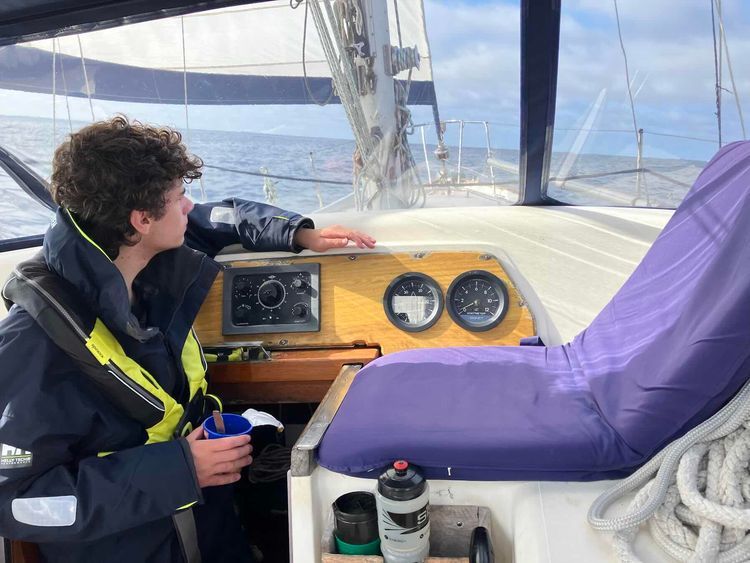 Voyage photo from Scarborough back to Amble