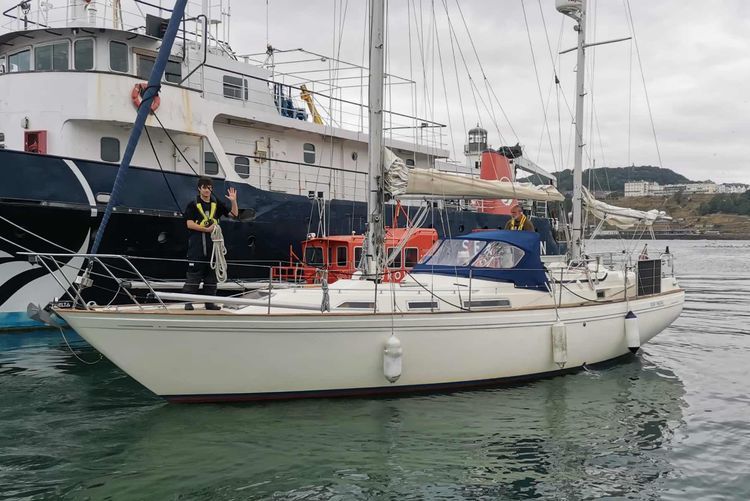 Voyage photo from Scarborough back to Amble