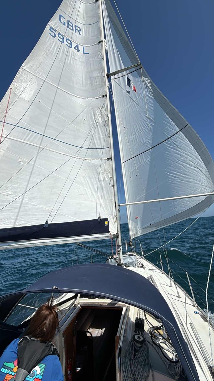 Voyage photo from A full passage UNDER SAIL to Loctudy⛵️💨
