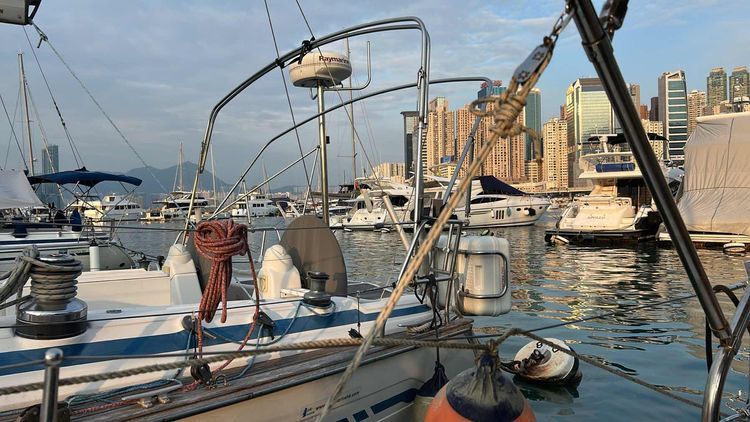 Voyage photo from RYA Day Skipper Day 5 Afternoon