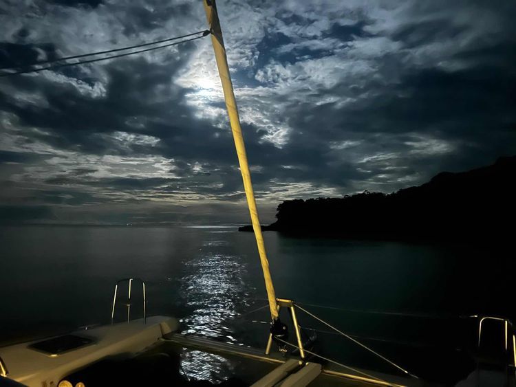 Voyage photo from Otoque anchorage change 