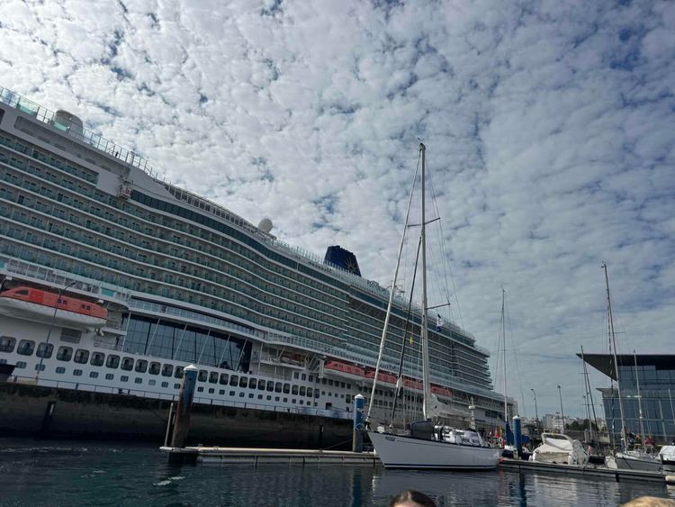 Voyage photo from Guernsey to A Coruña (Biscay)