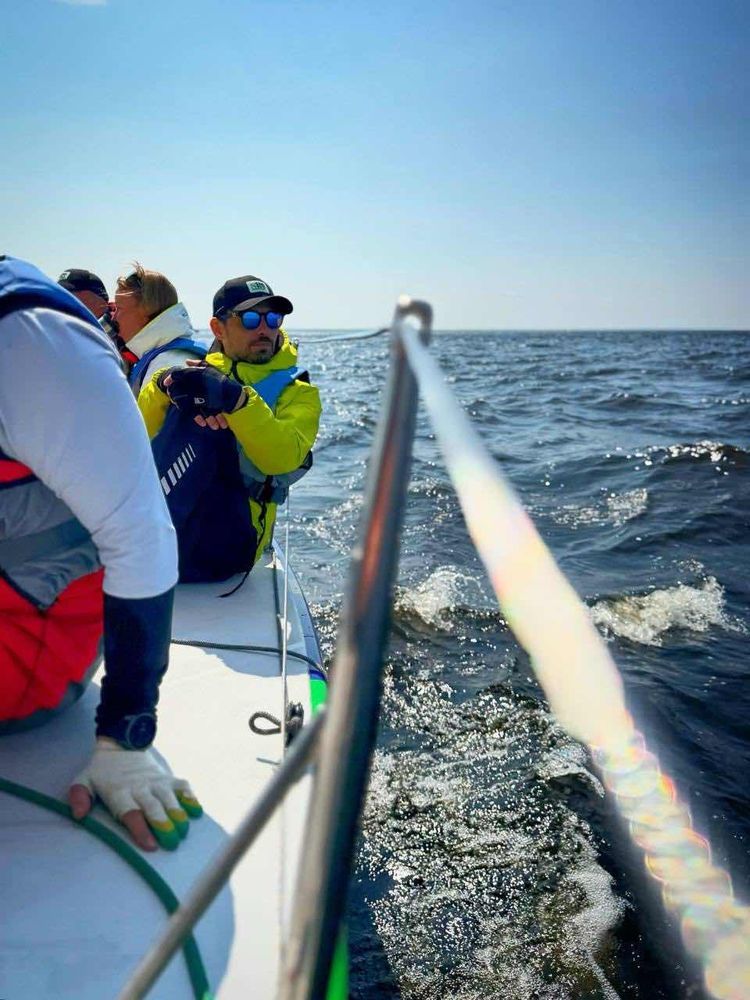 Voyage photo from Гонка на приз я/к «Балтиец» 
1-я гонка. Результат - 3 место. 