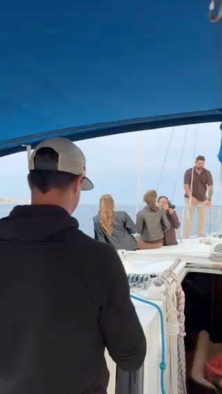 Voyage photo from Sunset proposal for Jake and Casey