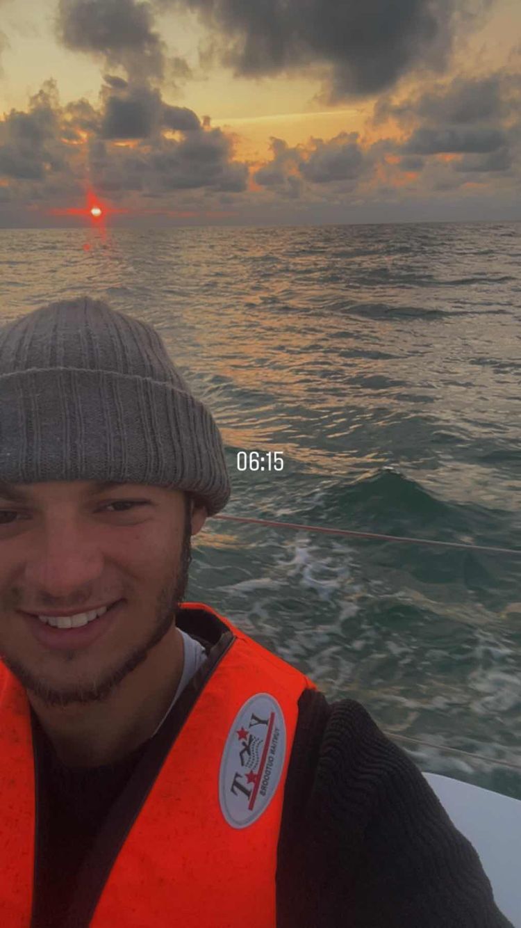 Voyage photo from Dunkirk to Crouch anchorage