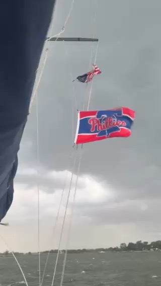 Brisk sail with a stormy ending. _8F723D2B-F53C-4477-921A-780BA9E245B3