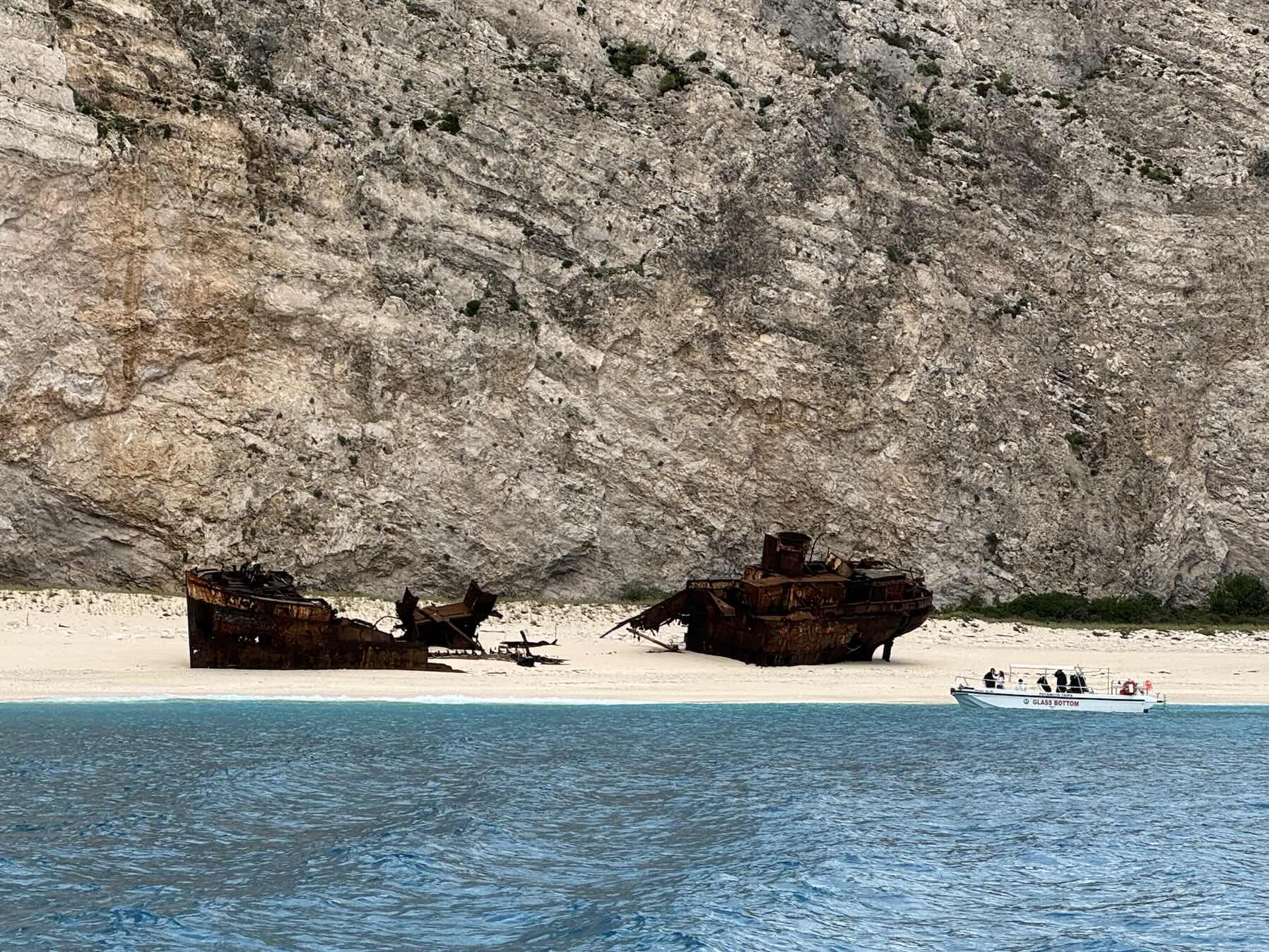 Zakynthos, Blue Cave , Ship wreck_D32705C2-A913-4092-8667-A4D090E4E7C4