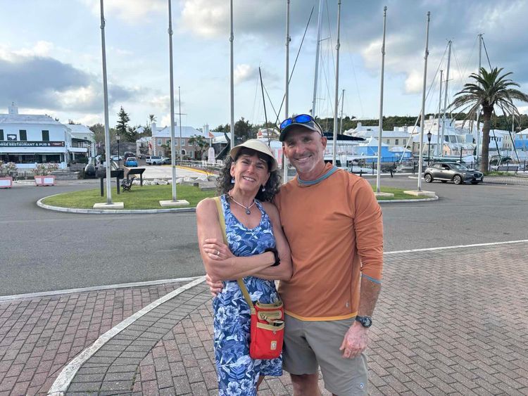 Voyage photo from OPO St Maarten-Bermuda-Huntington Harbor passage with Captain Hank Schmitt!