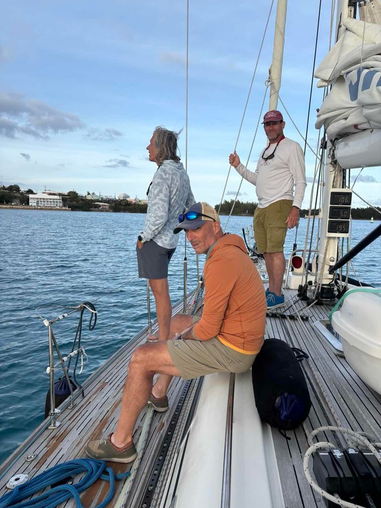 Voyage photo from OPO St Maarten-Bermuda-Huntington Harbor passage with Captain Hank Schmitt!
