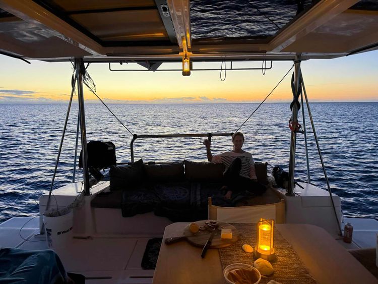 Voyage photo from West Palm to West End.