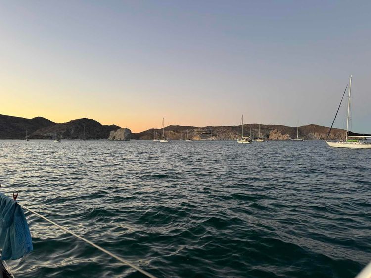 Voyage photo from Lintika, Sea of Cortez crossing.