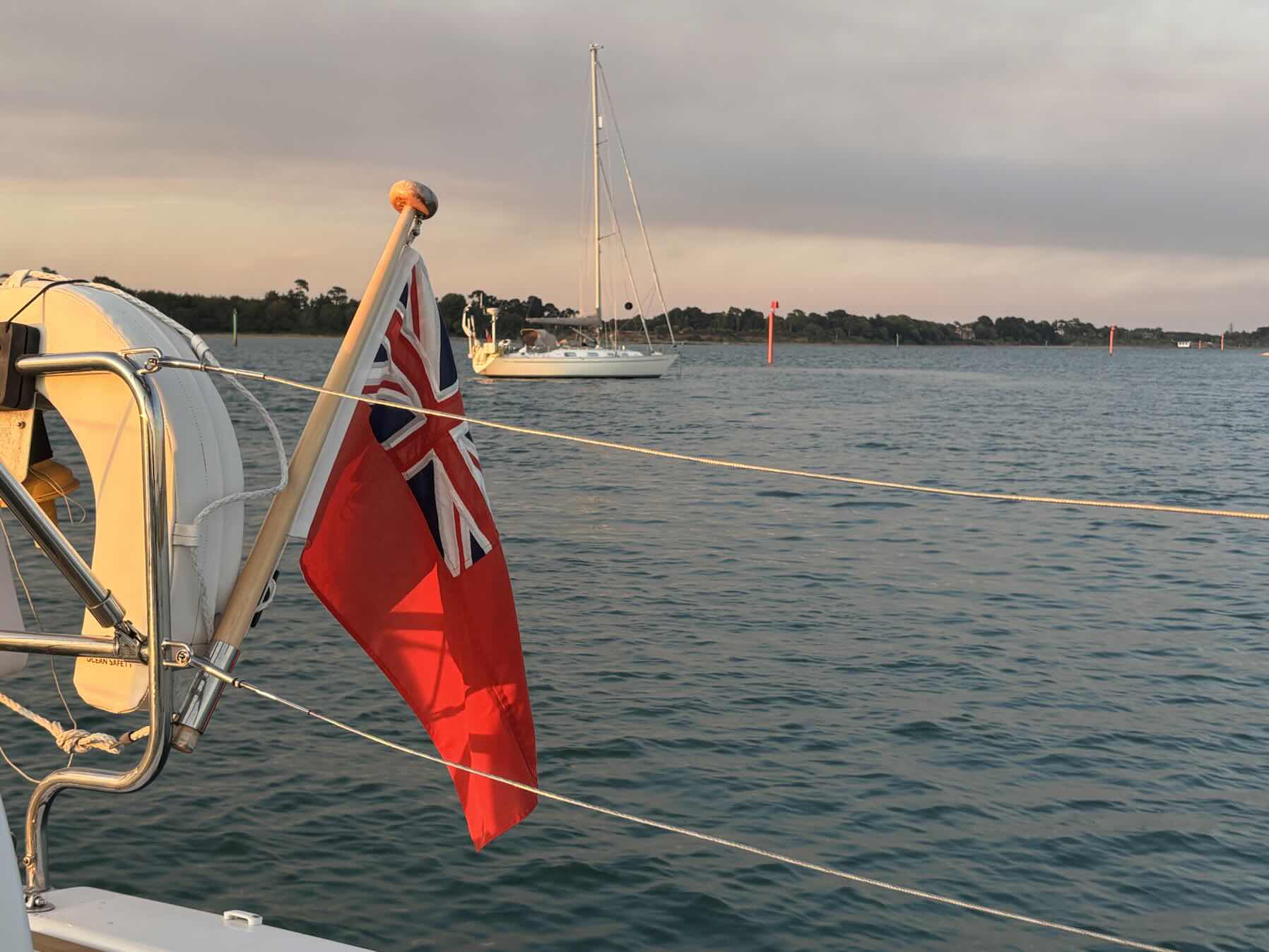Overnight anchor on the Beaulieu River _4135F7F7-8C82-40EE-8583-F725D7DD0192