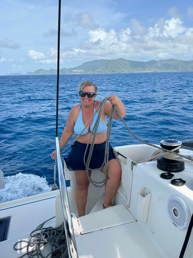 Voyage photo from NauticEd day 5. Peter island to Virgin Gorda