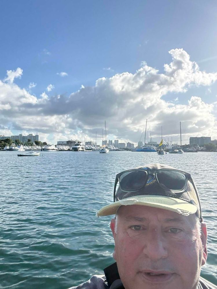 Voyage photo from Dinghy ride to do laundry