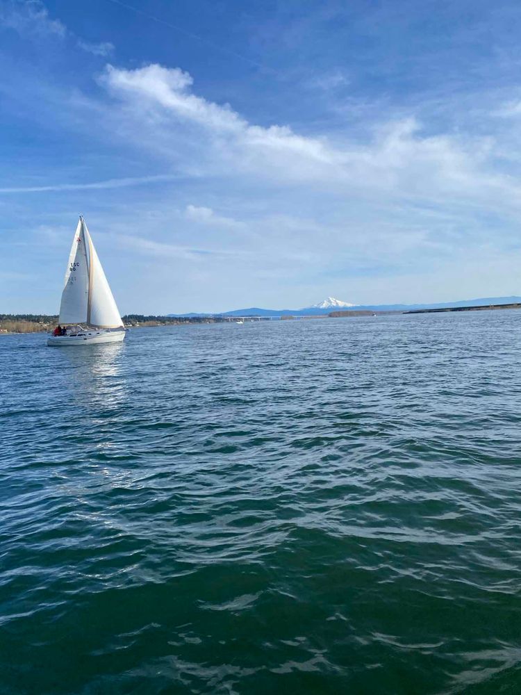 Voyage photo from Government island to ISC sailing mostly