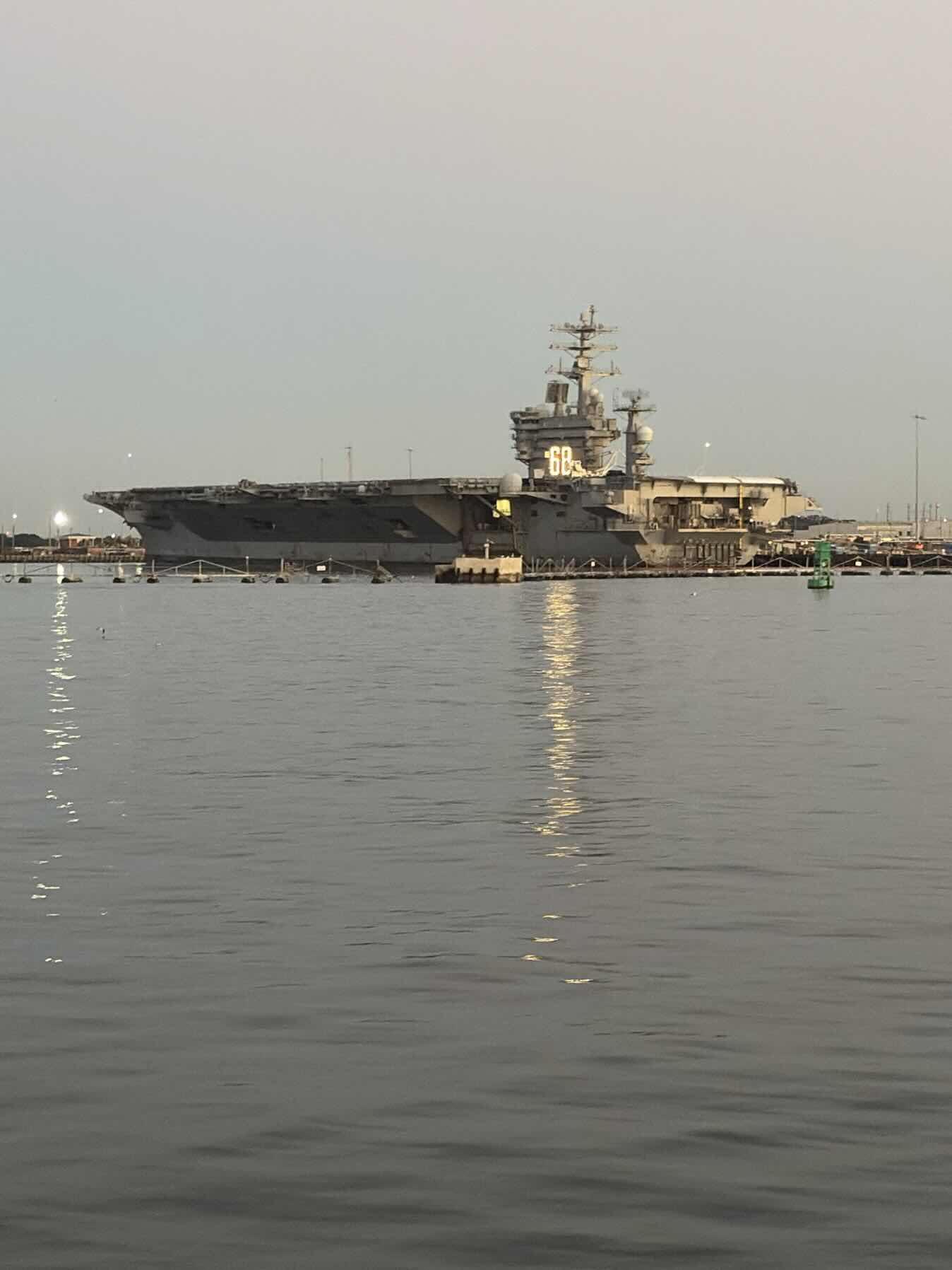 Day 1 leaving from Annapolis on route to Fort Lauderdale. Stopped for the night at a marina in Norfolk Virginia._506544E9-1A5F-4DC1-B4DF-F26D2EA8F180