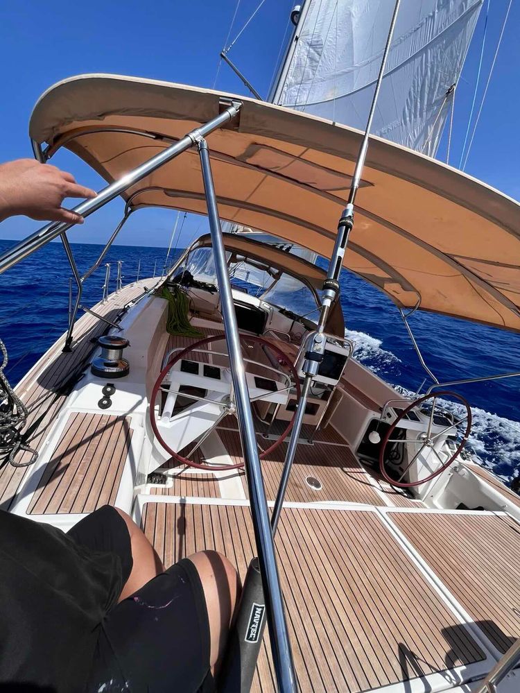 Voyage photo from Barbate to Corfu 