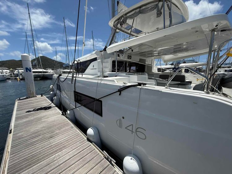 Voyage photo from BVI Bareboat 2025 New issues with furling boom and dual throttles 