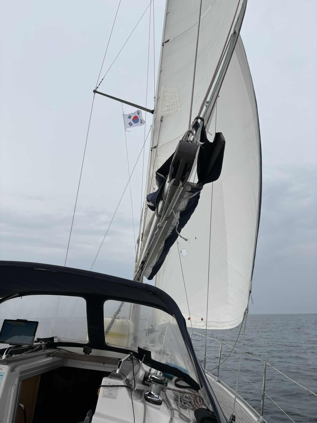To Denmark: first genuine sailing_26E5FF2D-3BC5-40E8-8FFD-F5A40148D4C6