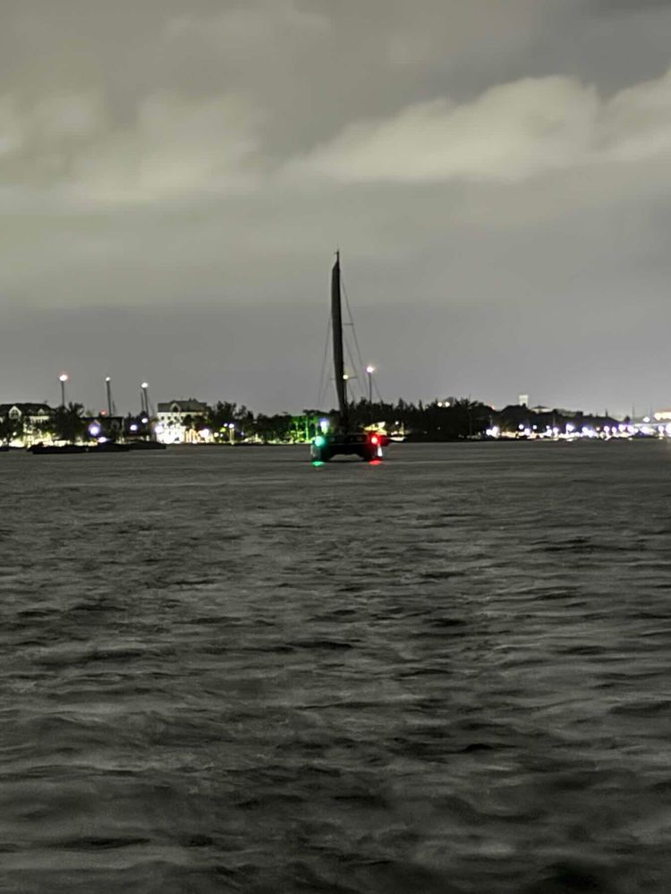 Voyage photo from Nassau East to Norman’s Cay, Bahamas.