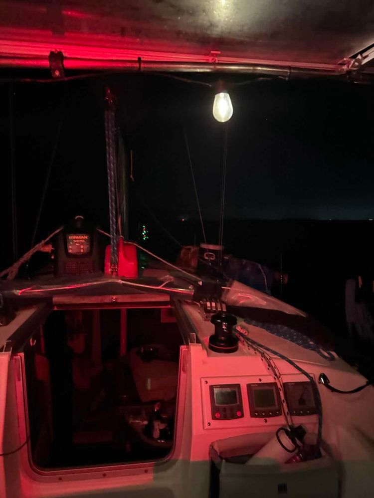 Voyage photo from To Nassau - Night Sailing