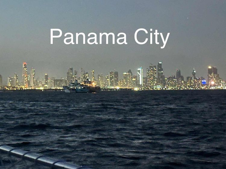Voyage photo from Panama Canal crossing (Day 2)