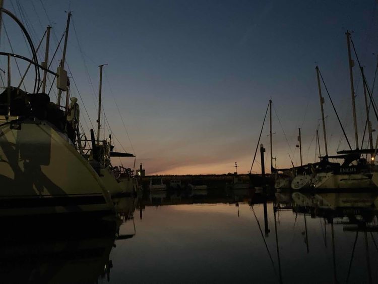 Voyage photo from Southsea Marina to Alderney (Braye Harbour)