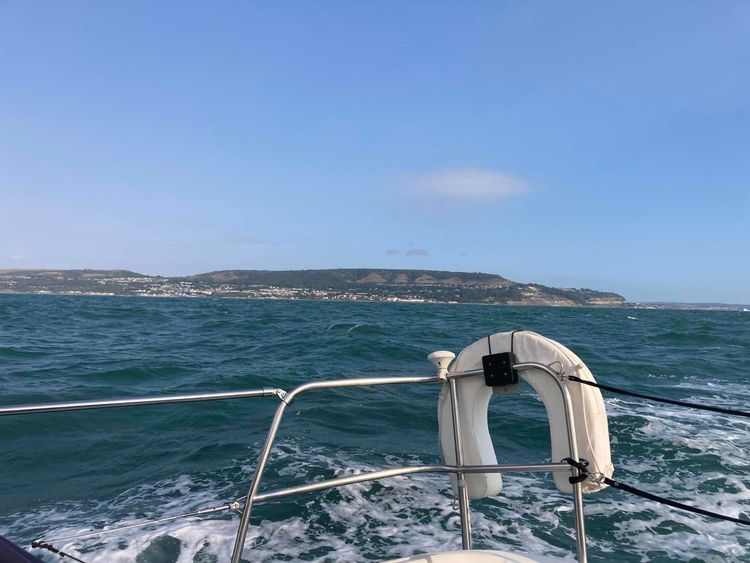 Voyage photo from Southsea Marina to Alderney (Braye Harbour)