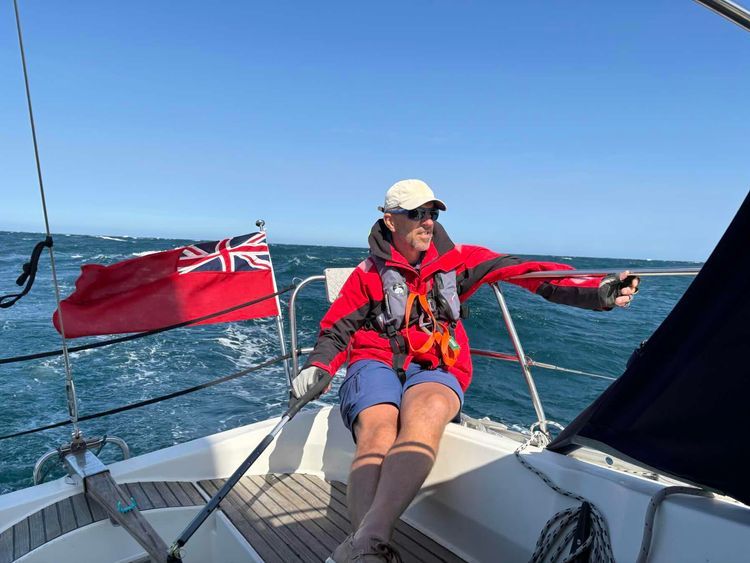 Voyage photo from Southsea Marina to Alderney (Braye Harbour)