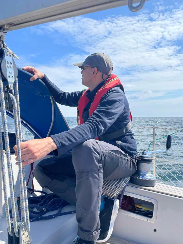 Voyage photo from Summer trip 2025. Leg 5. Ystad (Sweden) - Hasle (Denmark)