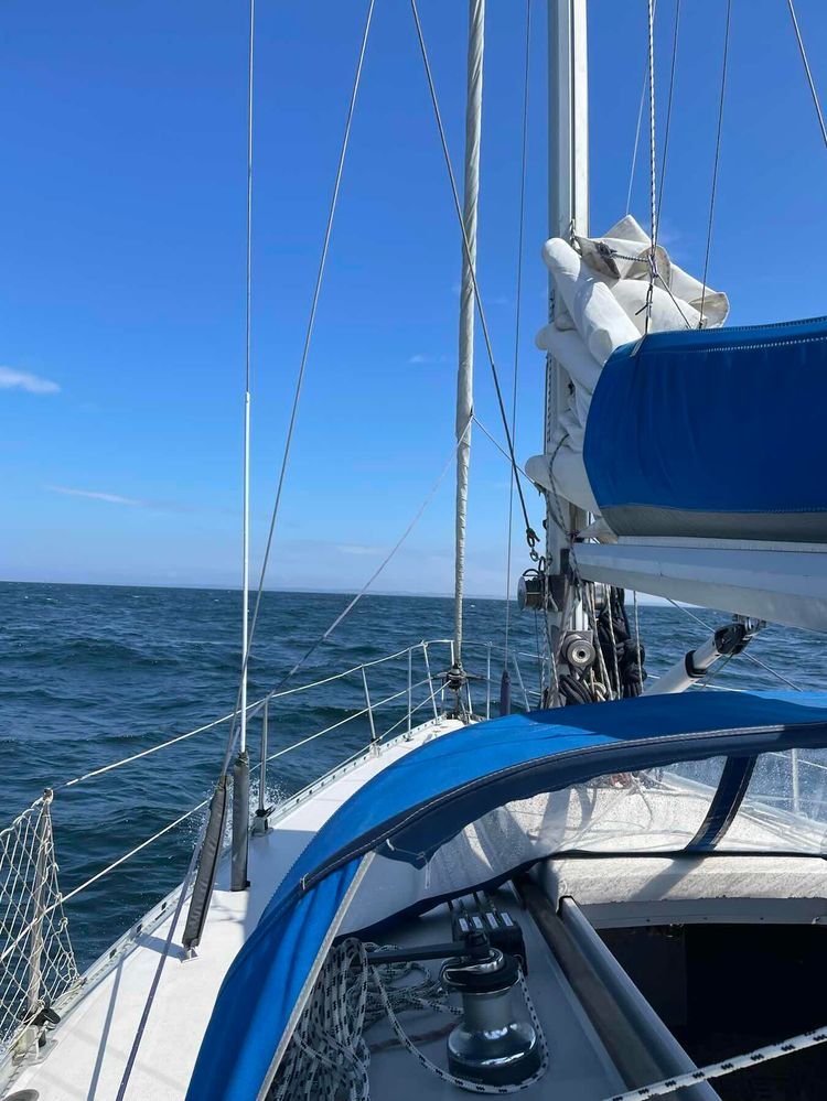Voyage photo from Summer trip 2025. Leg 5. Ystad (Sweden) - Hasle (Denmark)