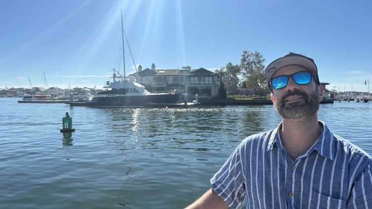 Voyage photo from Motor sail day before Thanksgiving.