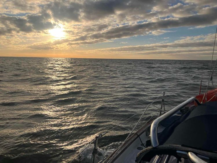 Voyage photo from Solomon’s -> Deltaville aka home