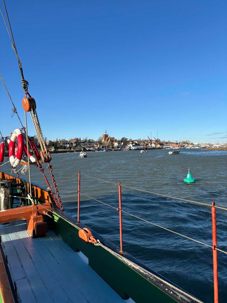 Voyage photo from Maldon to Northey Island