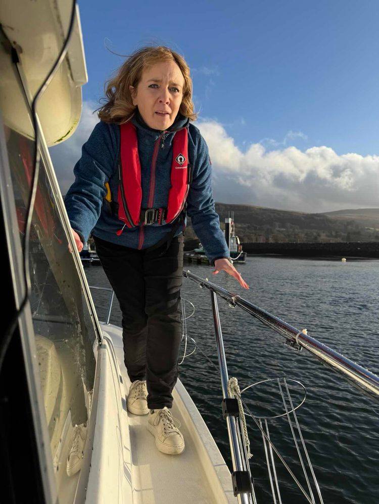 Voyage photo from Tanya skippered her out of her berth and put fenders out on return.