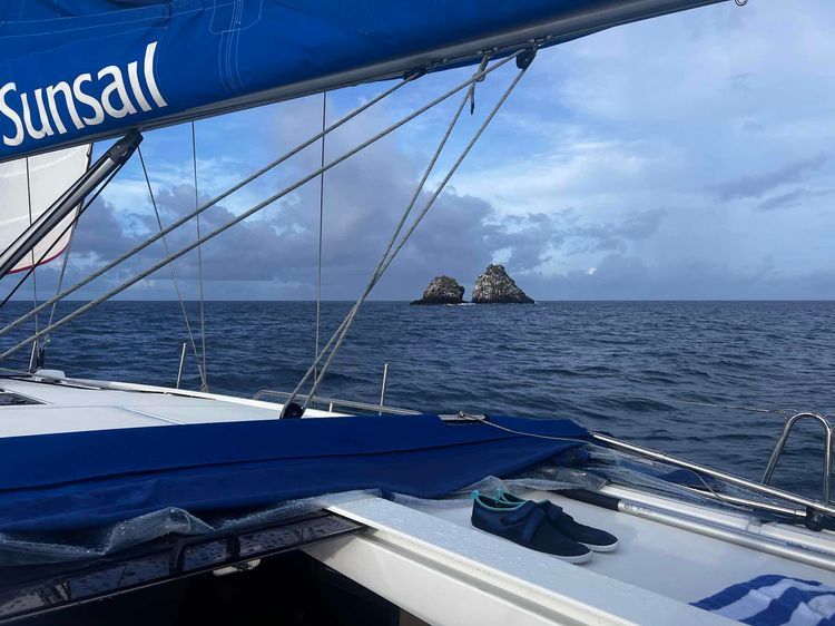 Voyage photo from Anse La Roche, Carriacou to Port Lewis Marina, Grenada