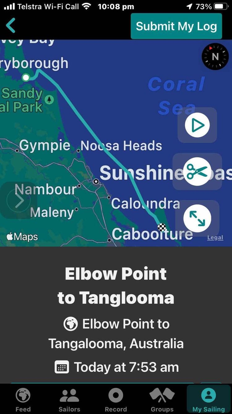 Voyage photo from Elbow Point to Tanglooma