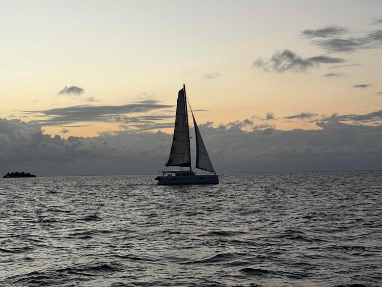 Voyage photo from Long Caye, Belize to Utila, Honduras