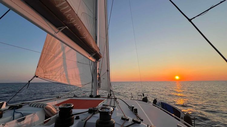 Voyage photo from Lipari -> Cagliari