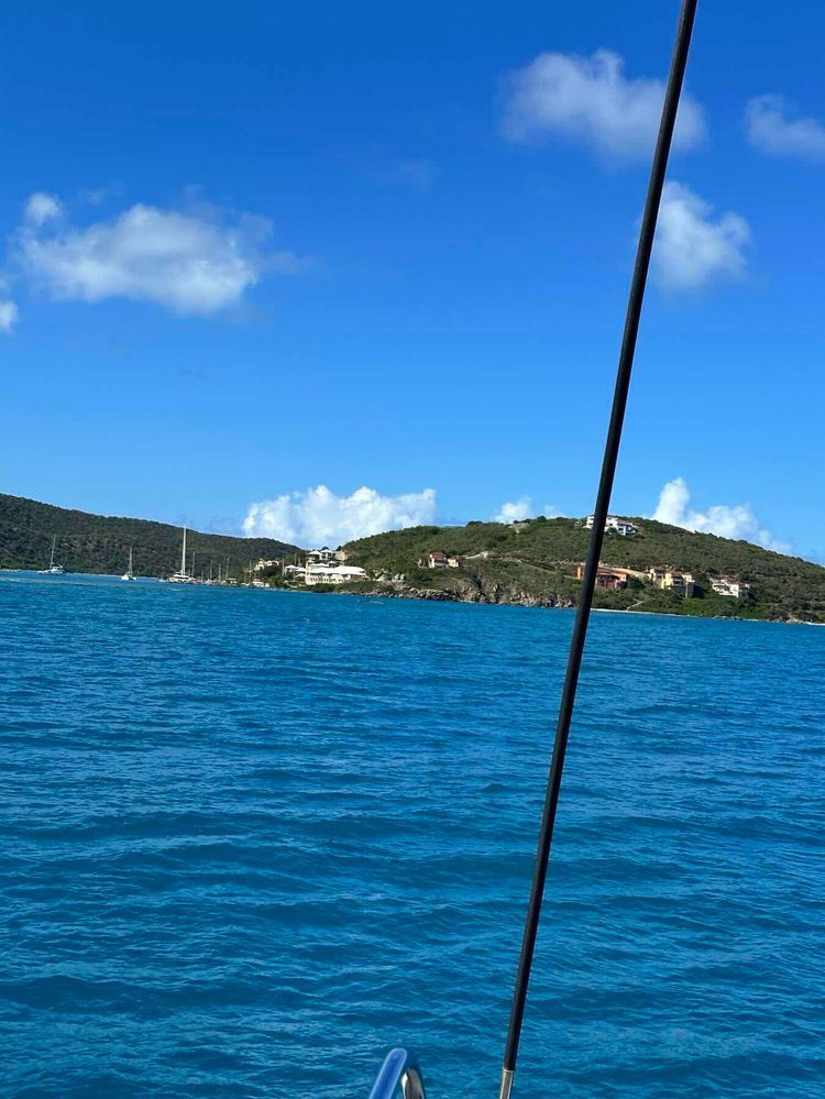 Voyage photo from Giana island to Virgin Gorda