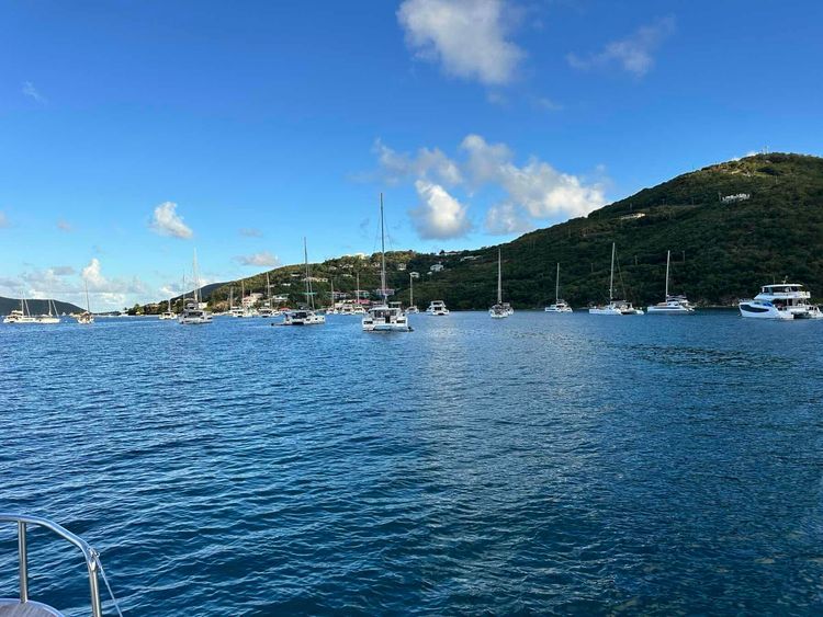 Voyage photo from Giana island to Virgin Gorda