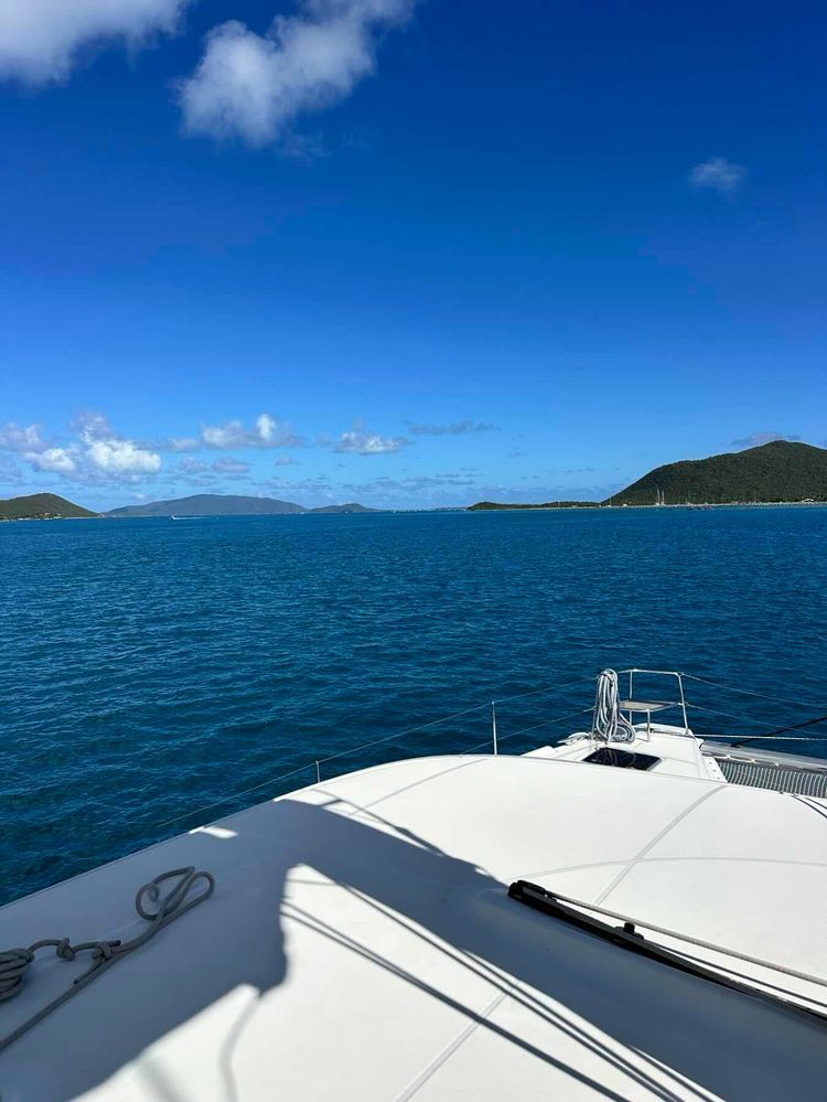 Voyage photo from Giana island to Virgin Gorda