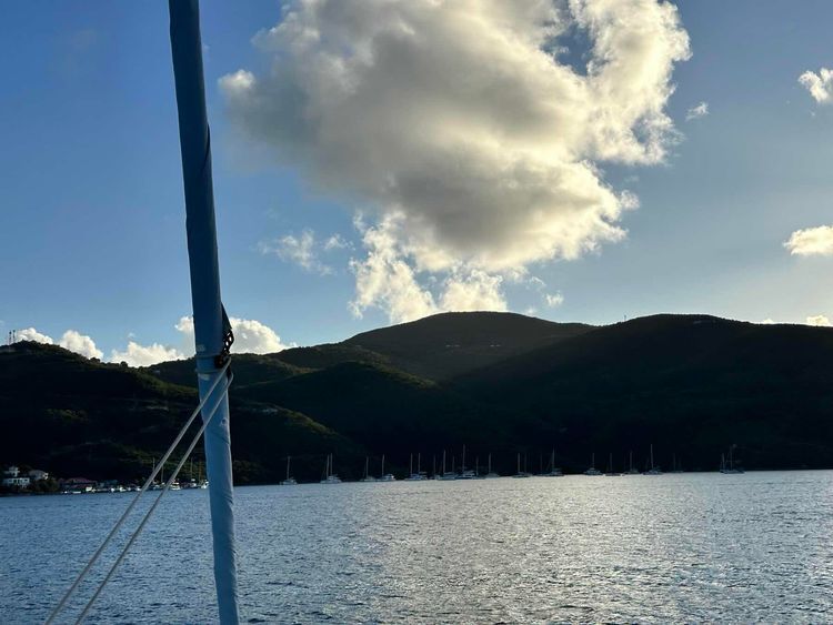 Voyage photo from Giana island to Virgin Gorda