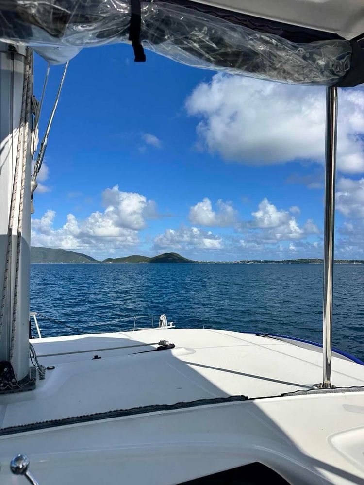 Voyage photo from Giana island to Virgin Gorda