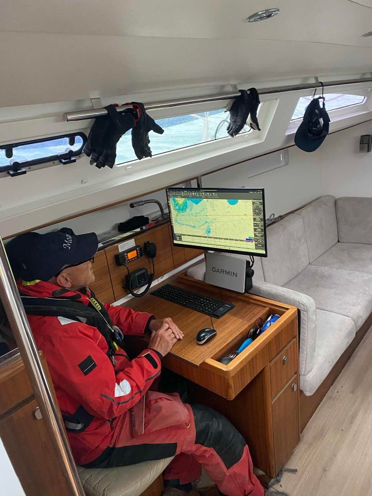 Voyage photo from Delivery Scheveningen-Cowes