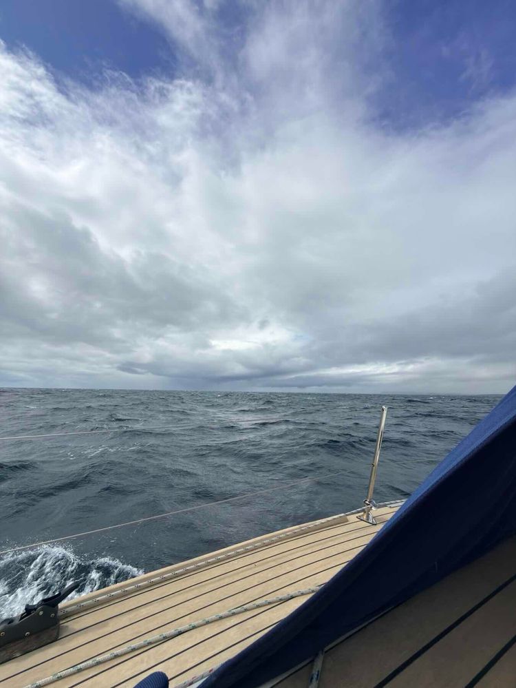 Voyage photo from Peel to the Mull of Galway anchorage
