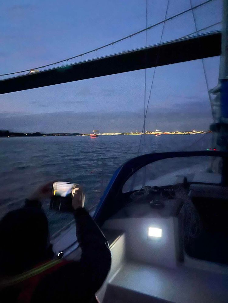 Voyage photo from Beautiful evening/night sail with a good friend