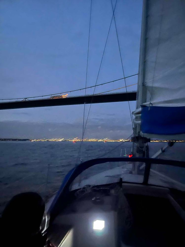 Voyage photo from Beautiful evening/night sail with a good friend