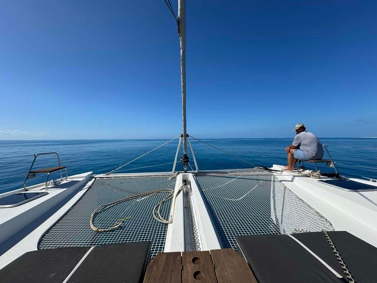 Voyage photo from Low Bay, Barbuda to Simpson Bay, St. Maarten 