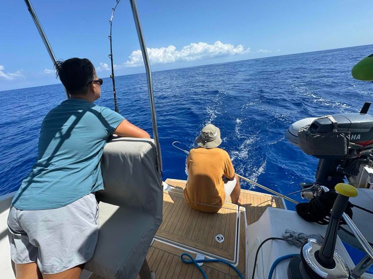 Voyage photo from Low Bay, Barbuda to Simpson Bay, St. Maarten 